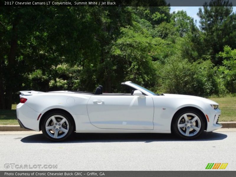 Summit White / Jet Black 2017 Chevrolet Camaro LT Convertible