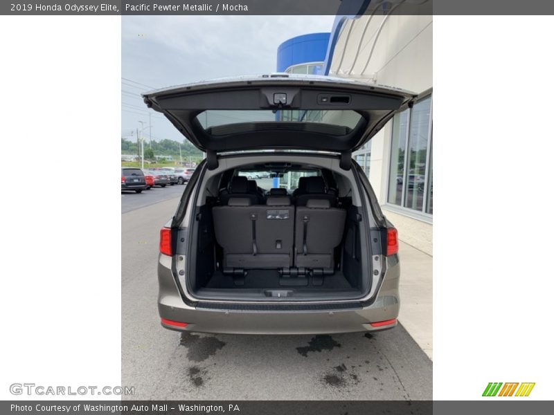 Pacific Pewter Metallic / Mocha 2019 Honda Odyssey Elite