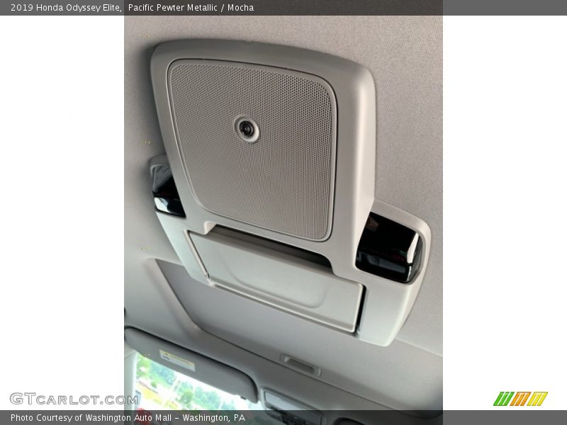 Pacific Pewter Metallic / Mocha 2019 Honda Odyssey Elite