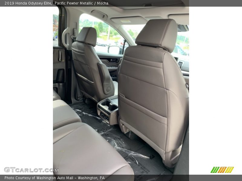 Pacific Pewter Metallic / Mocha 2019 Honda Odyssey Elite