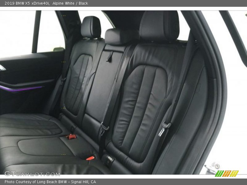 Alpine White / Black 2019 BMW X5 xDrive40i