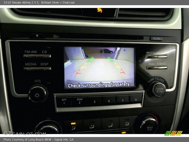 Brilliant Silver / Charcoal 2016 Nissan Altima 2.5 S