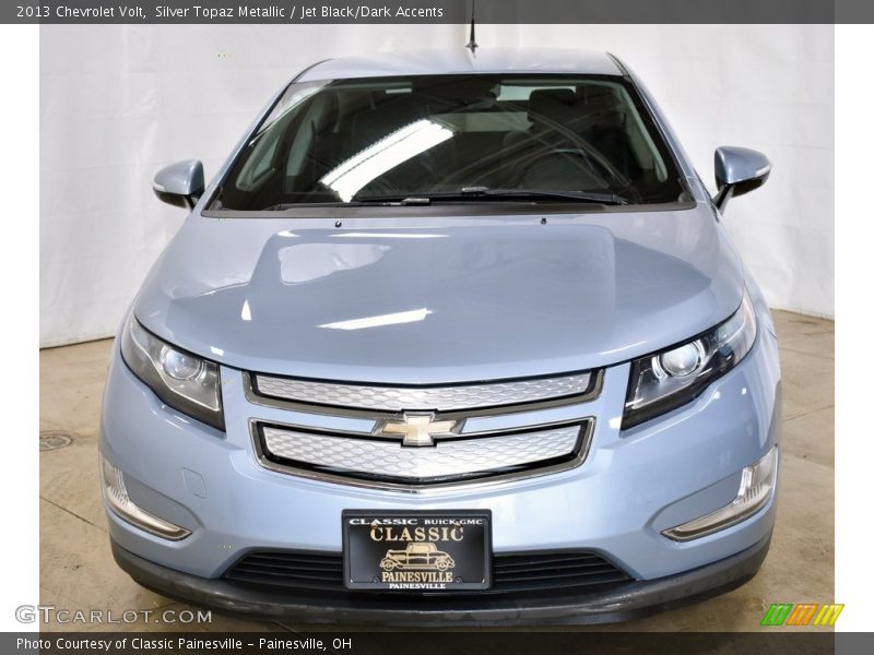 Silver Topaz Metallic / Jet Black/Dark Accents 2013 Chevrolet Volt
