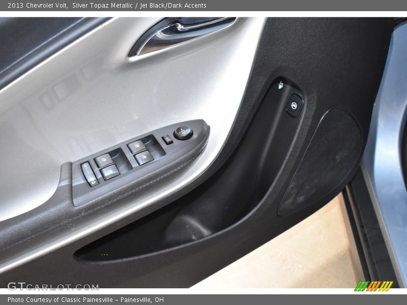 Silver Topaz Metallic / Jet Black/Dark Accents 2013 Chevrolet Volt