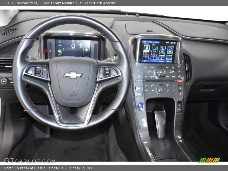 Silver Topaz Metallic / Jet Black/Dark Accents 2013 Chevrolet Volt
