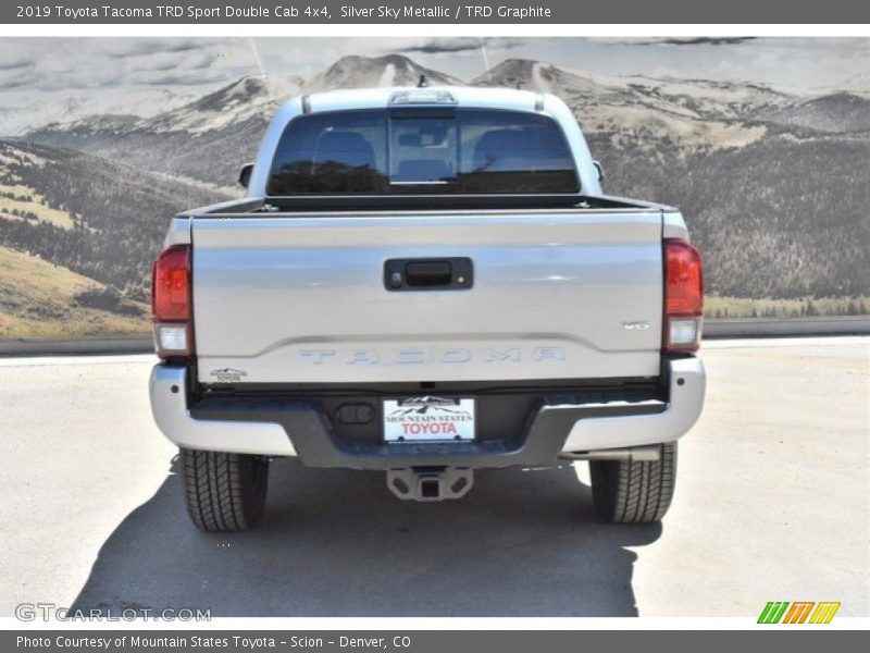 Silver Sky Metallic / TRD Graphite 2019 Toyota Tacoma TRD Sport Double Cab 4x4