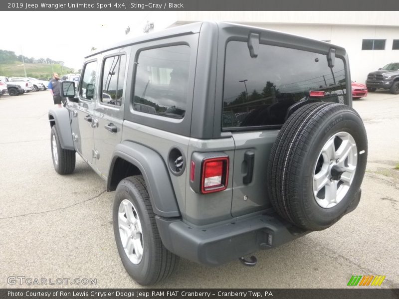 Sting-Gray / Black 2019 Jeep Wrangler Unlimited Sport 4x4