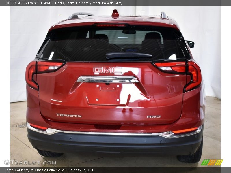 Red Quartz Tintcoat / Medium Ash Gray 2019 GMC Terrain SLT AWD