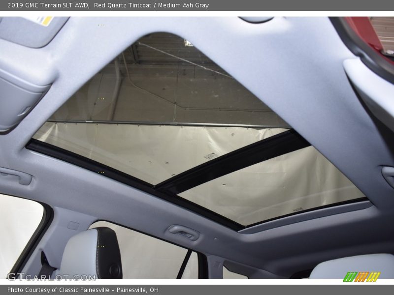 Red Quartz Tintcoat / Medium Ash Gray 2019 GMC Terrain SLT AWD