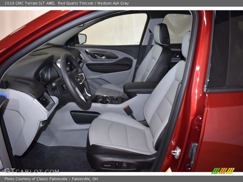 Red Quartz Tintcoat / Medium Ash Gray 2019 GMC Terrain SLT AWD
