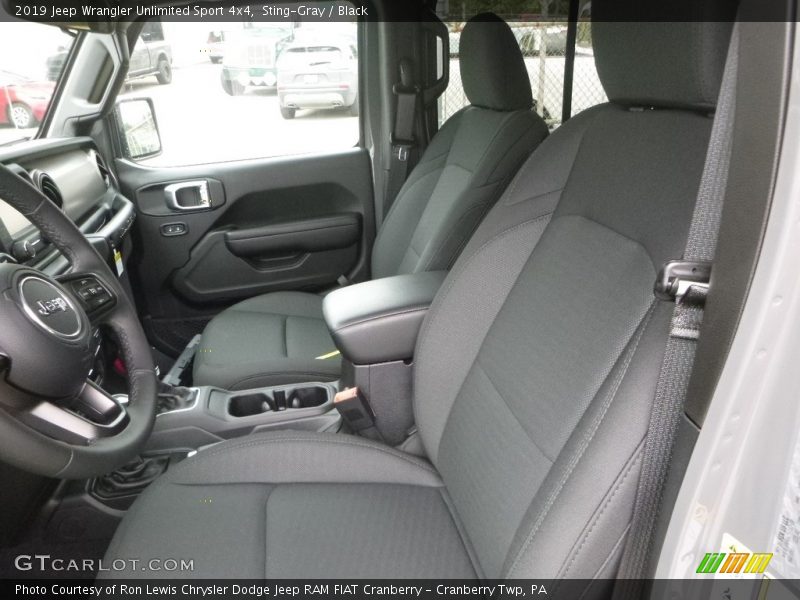 Sting-Gray / Black 2019 Jeep Wrangler Unlimited Sport 4x4