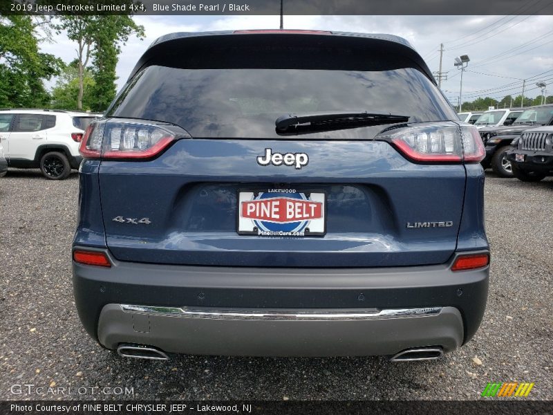 Blue Shade Pearl / Black 2019 Jeep Cherokee Limited 4x4