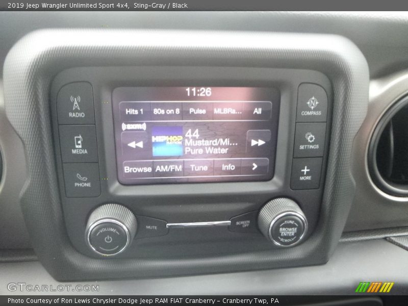 Sting-Gray / Black 2019 Jeep Wrangler Unlimited Sport 4x4