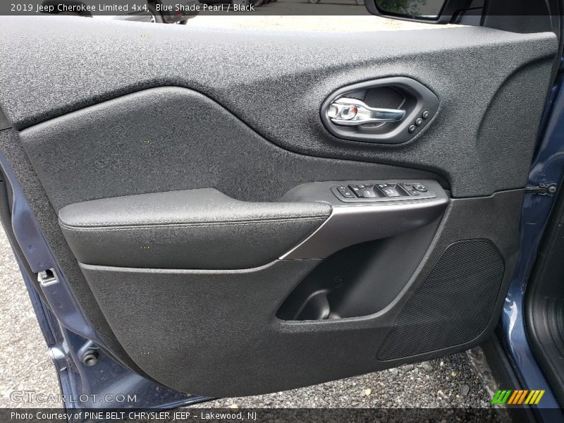 Blue Shade Pearl / Black 2019 Jeep Cherokee Limited 4x4
