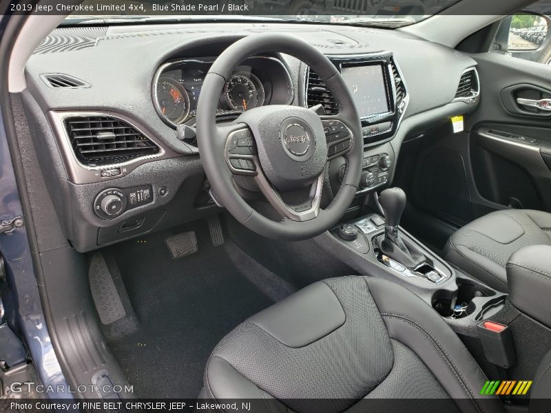 Blue Shade Pearl / Black 2019 Jeep Cherokee Limited 4x4
