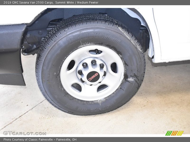 Summit White / Medium Pewter 2019 GMC Savana Van 2500 Cargo