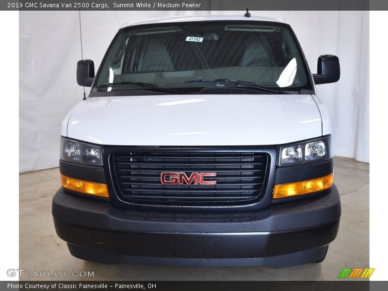 Summit White / Medium Pewter 2019 GMC Savana Van 2500 Cargo