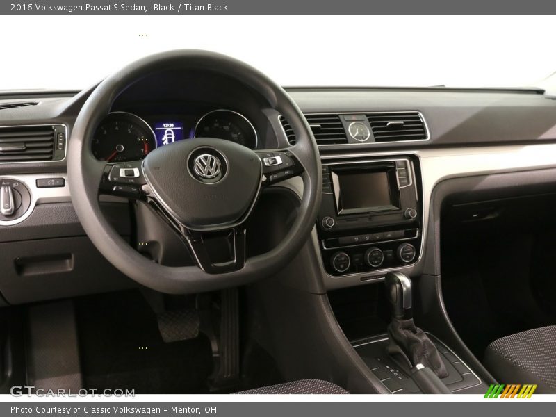 Black / Titan Black 2016 Volkswagen Passat S Sedan