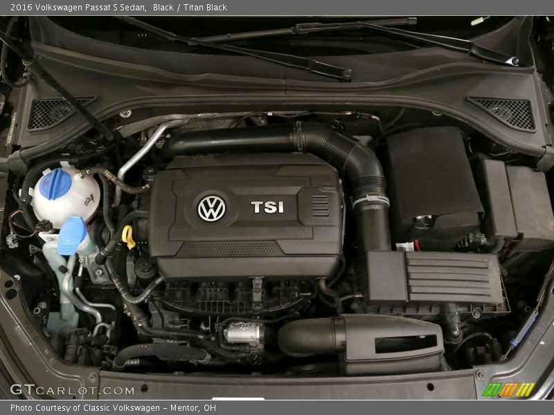 Black / Titan Black 2016 Volkswagen Passat S Sedan
