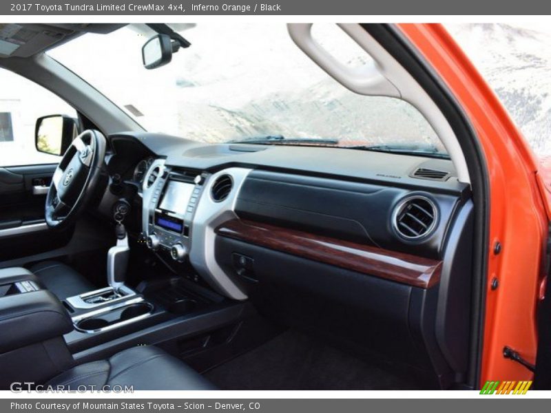 Inferno Orange / Black 2017 Toyota Tundra Limited CrewMax 4x4