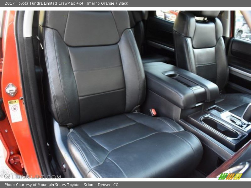 Inferno Orange / Black 2017 Toyota Tundra Limited CrewMax 4x4