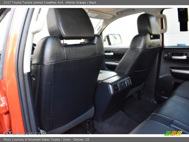 Inferno Orange / Black 2017 Toyota Tundra Limited CrewMax 4x4