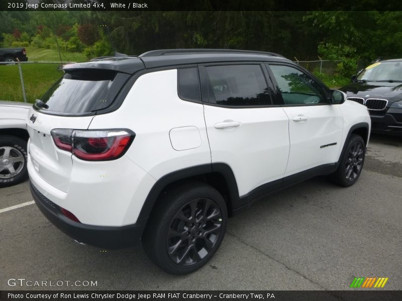 White / Black 2019 Jeep Compass Limited 4x4