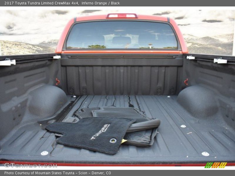 Inferno Orange / Black 2017 Toyota Tundra Limited CrewMax 4x4