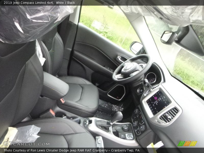 White / Black 2019 Jeep Compass Limited 4x4