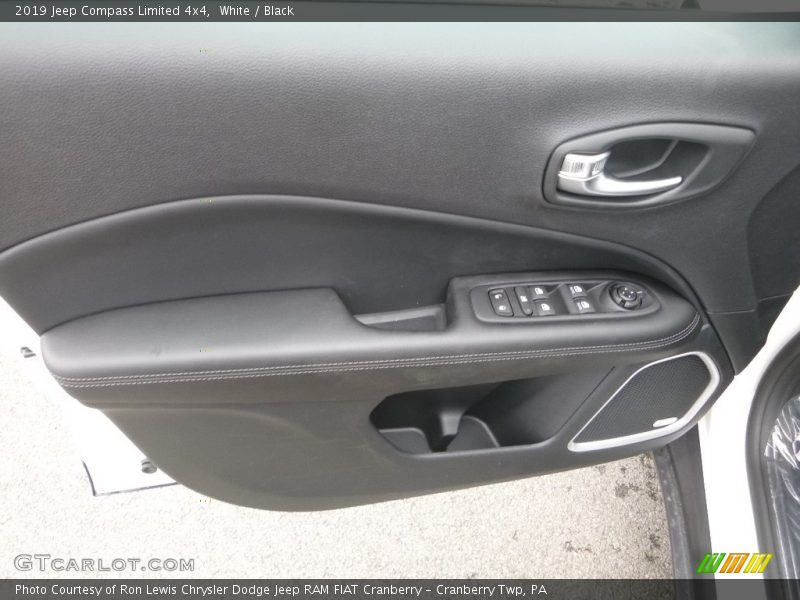 White / Black 2019 Jeep Compass Limited 4x4