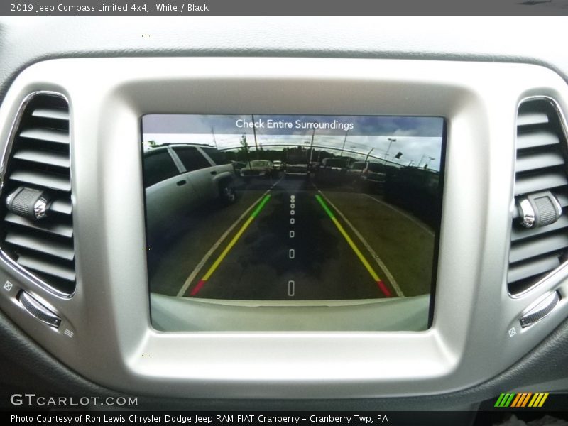 White / Black 2019 Jeep Compass Limited 4x4