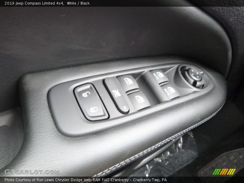 White / Black 2019 Jeep Compass Limited 4x4