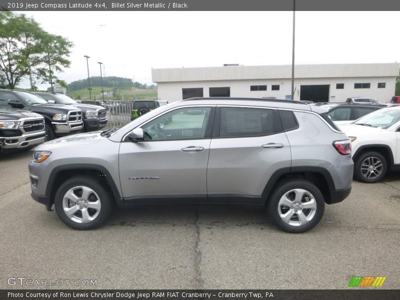 Billet Silver Metallic / Black 2019 Jeep Compass Latitude 4x4