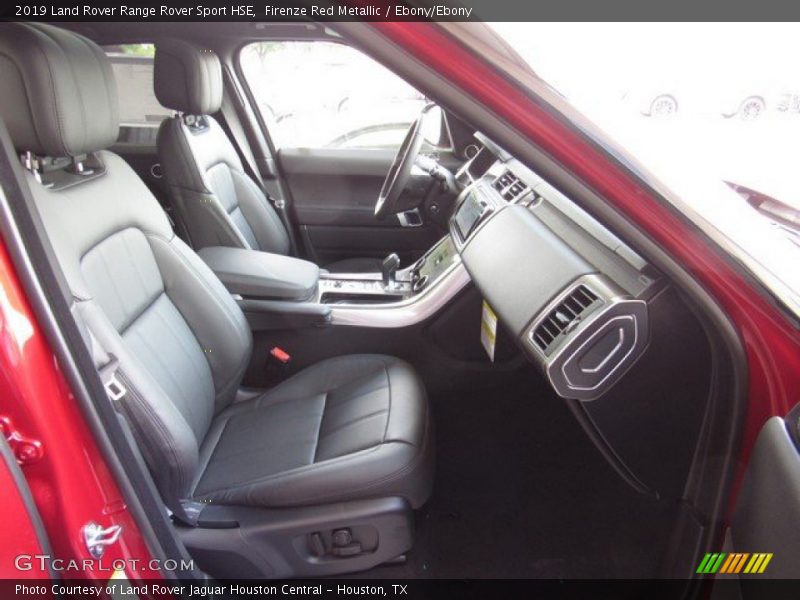 Front Seat of 2019 Range Rover Sport HSE