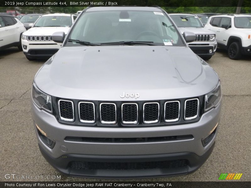 Billet Silver Metallic / Black 2019 Jeep Compass Latitude 4x4