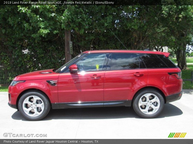  2019 Range Rover Sport HSE Firenze Red Metallic