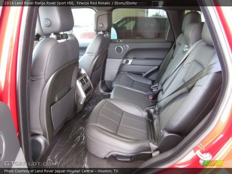 Rear Seat of 2019 Range Rover Sport HSE