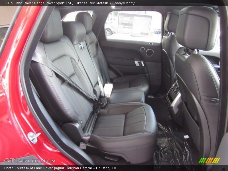 Rear Seat of 2019 Range Rover Sport HSE
