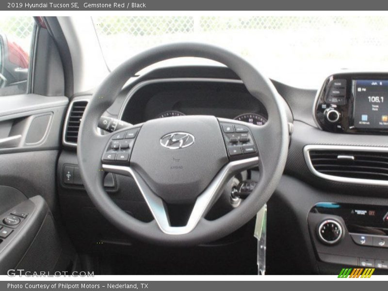 Gemstone Red / Black 2019 Hyundai Tucson SE
