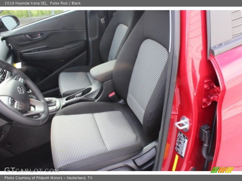 Pulse Red / Black 2019 Hyundai Kona SEL