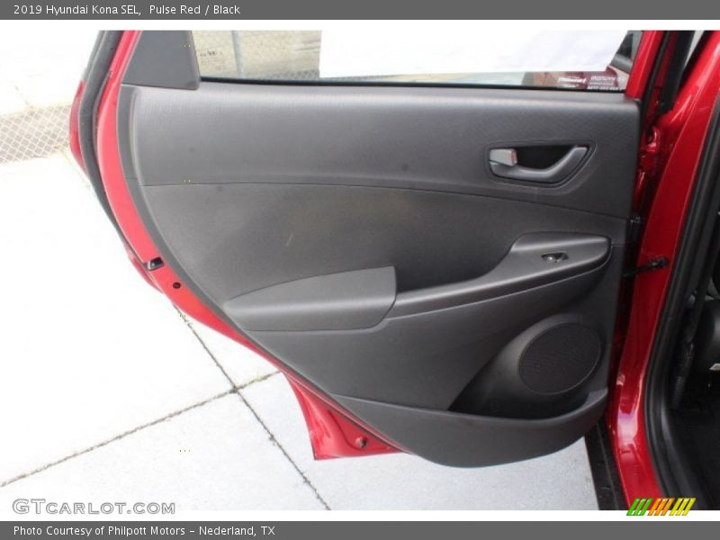 Pulse Red / Black 2019 Hyundai Kona SEL