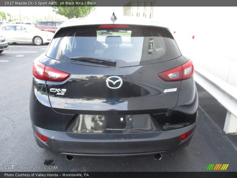 Jet Black Mica / Black 2017 Mazda CX-3 Sport AWD