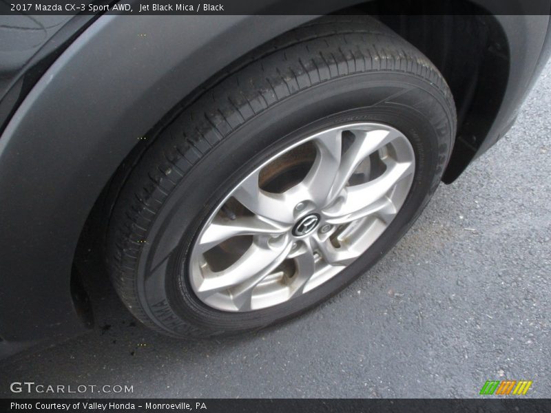Jet Black Mica / Black 2017 Mazda CX-3 Sport AWD