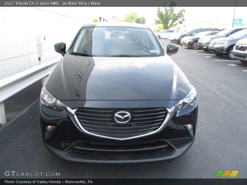 Jet Black Mica / Black 2017 Mazda CX-3 Sport AWD