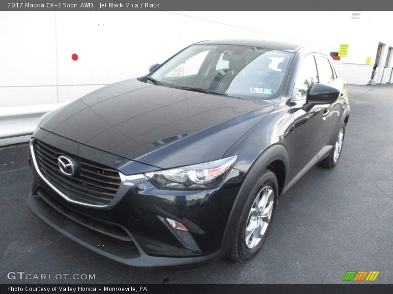 Jet Black Mica / Black 2017 Mazda CX-3 Sport AWD