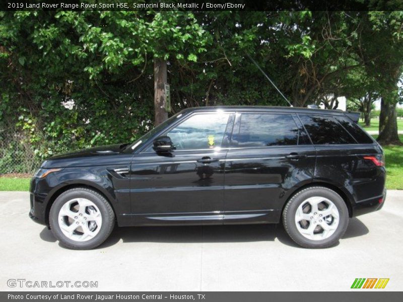Santorini Black Metallic / Ebony/Ebony 2019 Land Rover Range Rover Sport HSE