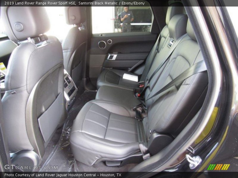 Santorini Black Metallic / Ebony/Ebony 2019 Land Rover Range Rover Sport HSE