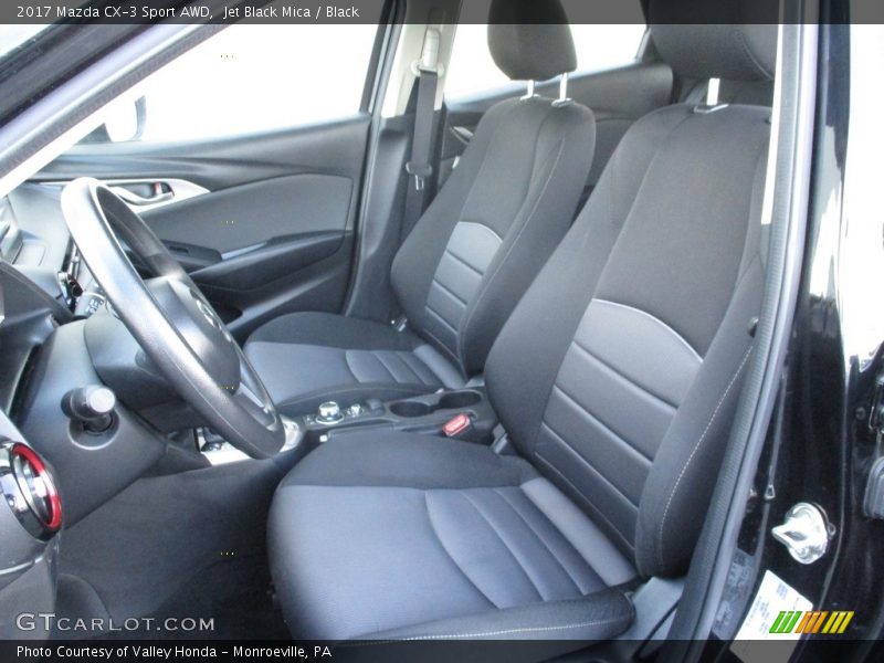 Jet Black Mica / Black 2017 Mazda CX-3 Sport AWD