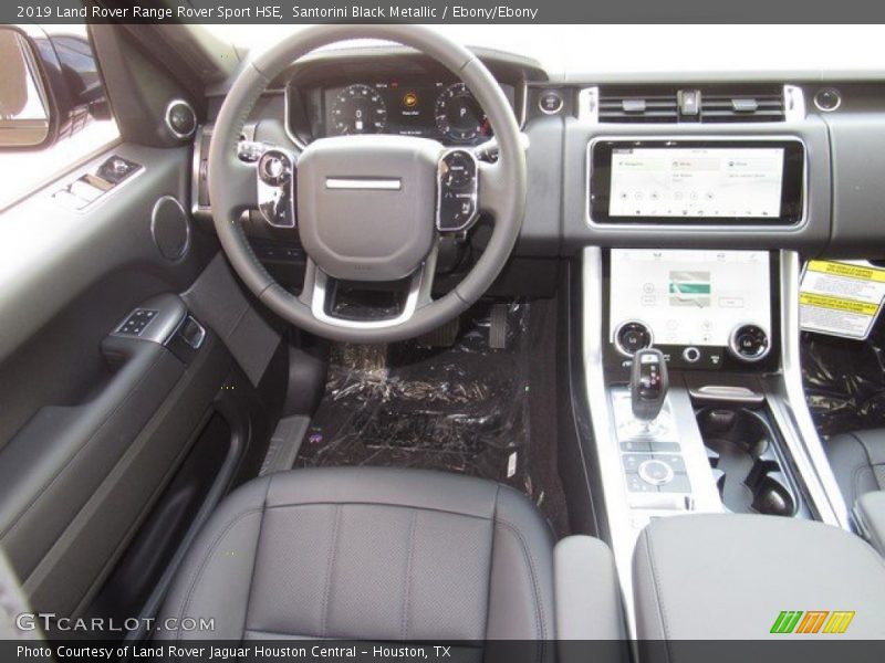 Santorini Black Metallic / Ebony/Ebony 2019 Land Rover Range Rover Sport HSE