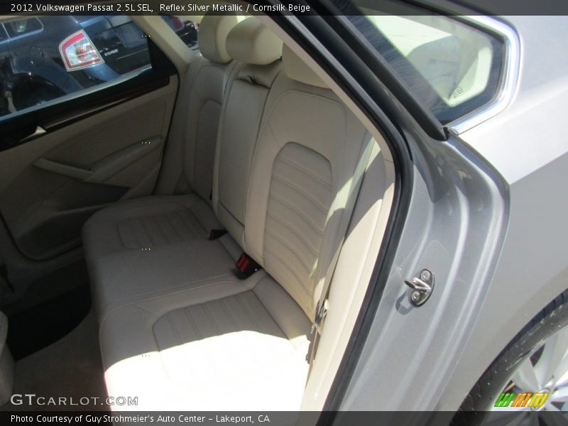 Reflex Silver Metallic / Cornsilk Beige 2012 Volkswagen Passat 2.5L SEL